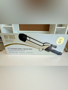 Hot Tools Pro Artist 1 1/2" Extended Barrel Curling Iron - NEW